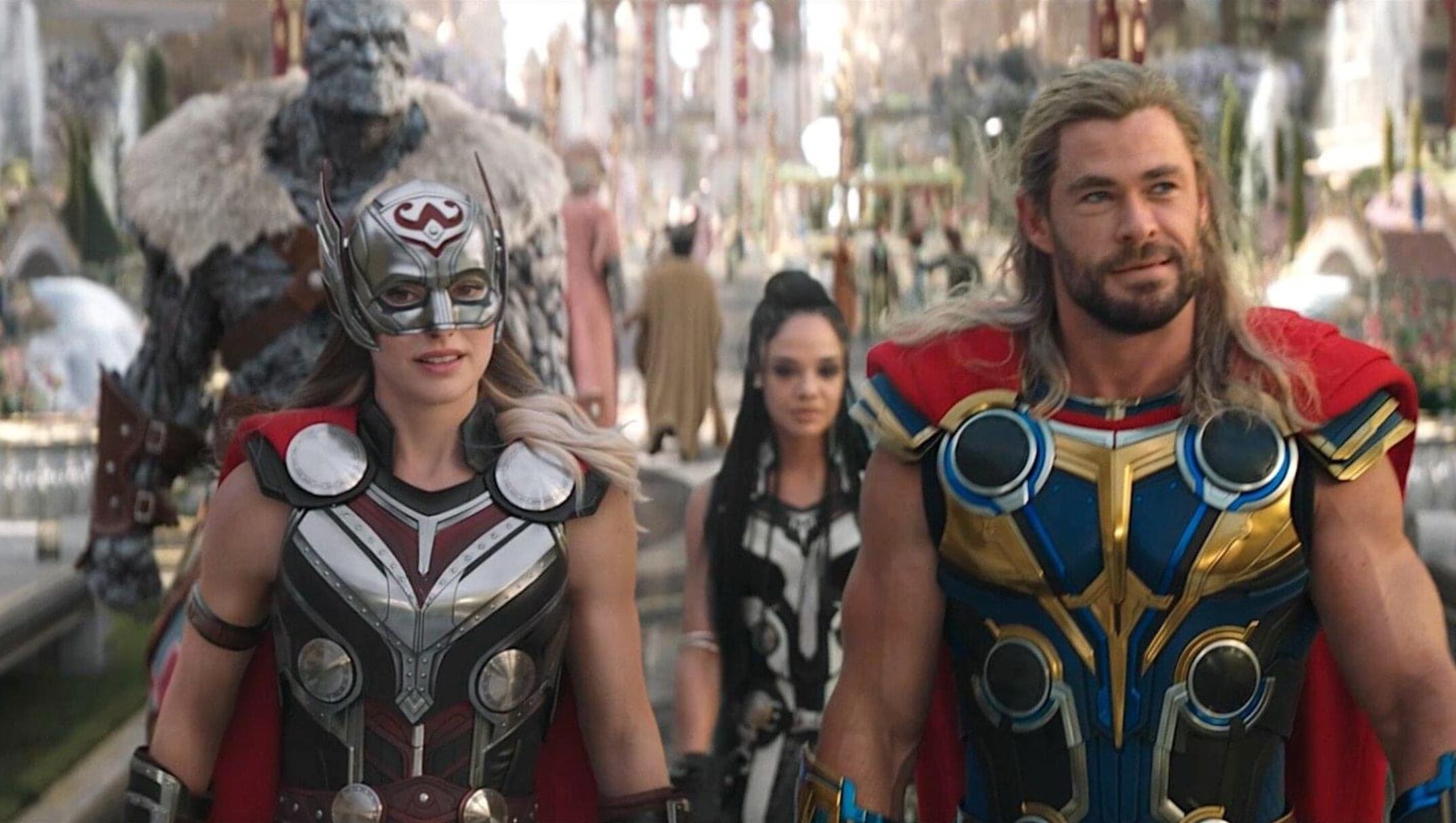 Filhos de Chris Hemsworth estão em Thor: Amor e Trovão