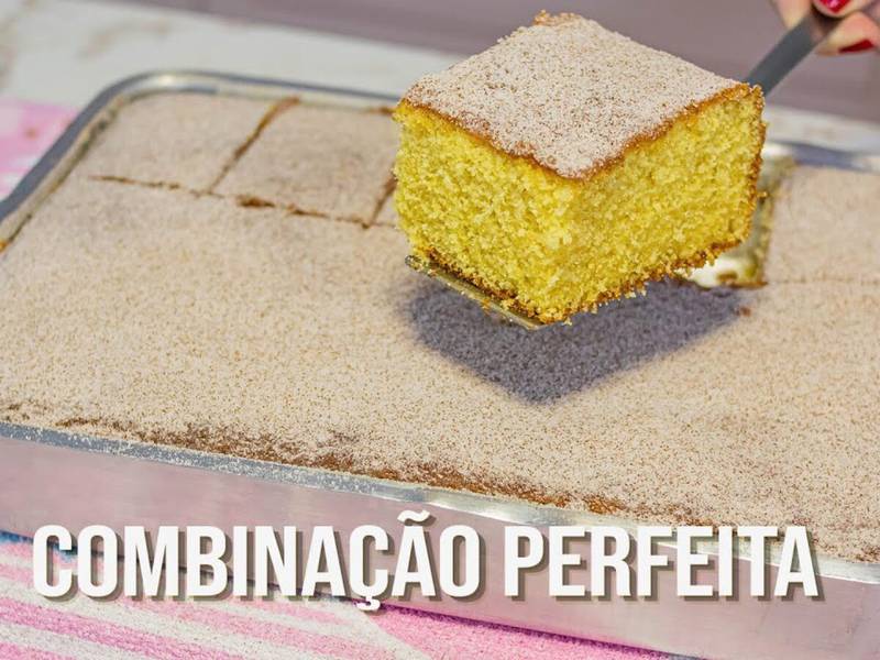 Receita de bolo de fubá para fazer em casa facilmente; uma delícia – Metro  World News Brasil