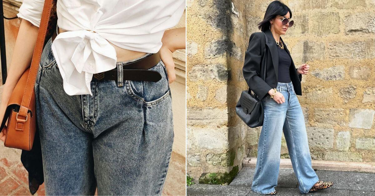 Calças largas: 3 ideias de looks com esta calça para a primavera