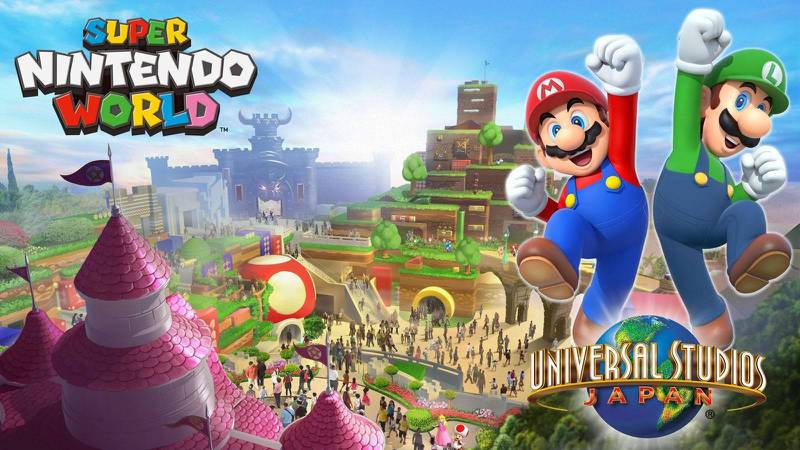 Game na vida real: Nintendo inaugura parque temático neste mês