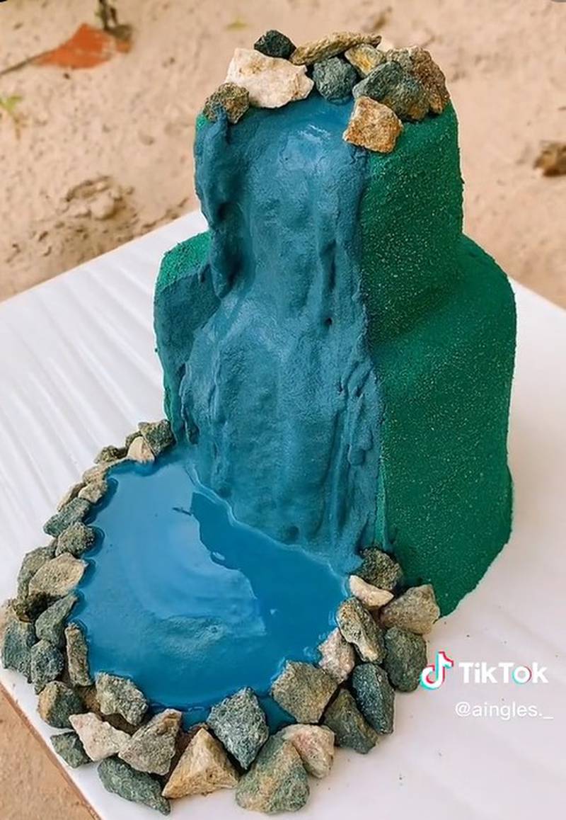 bolo azul masculino｜Pesquisa do TikTok