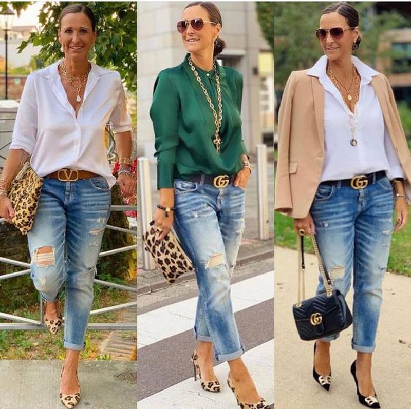 Moda: 5 combinações com jeans para parecer mais jovem e elegante se você  tem 50 anos ou mais – Metro World News Brasil