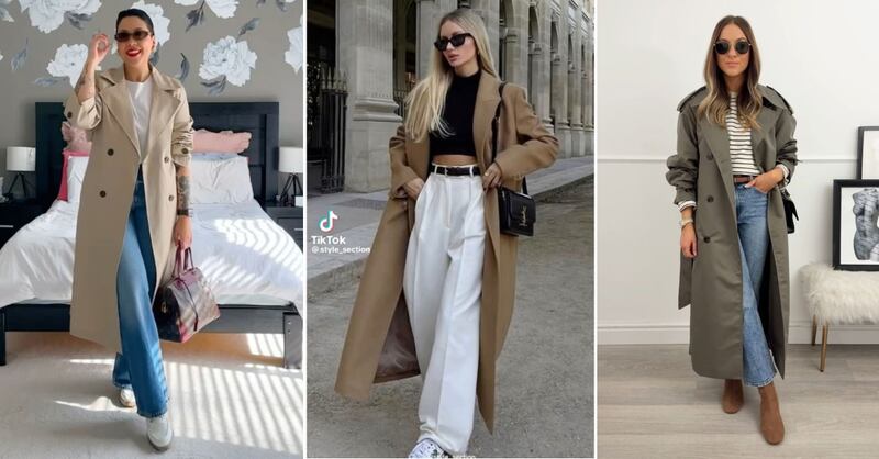 ¿Cómo combinar un trench de forma elegante?