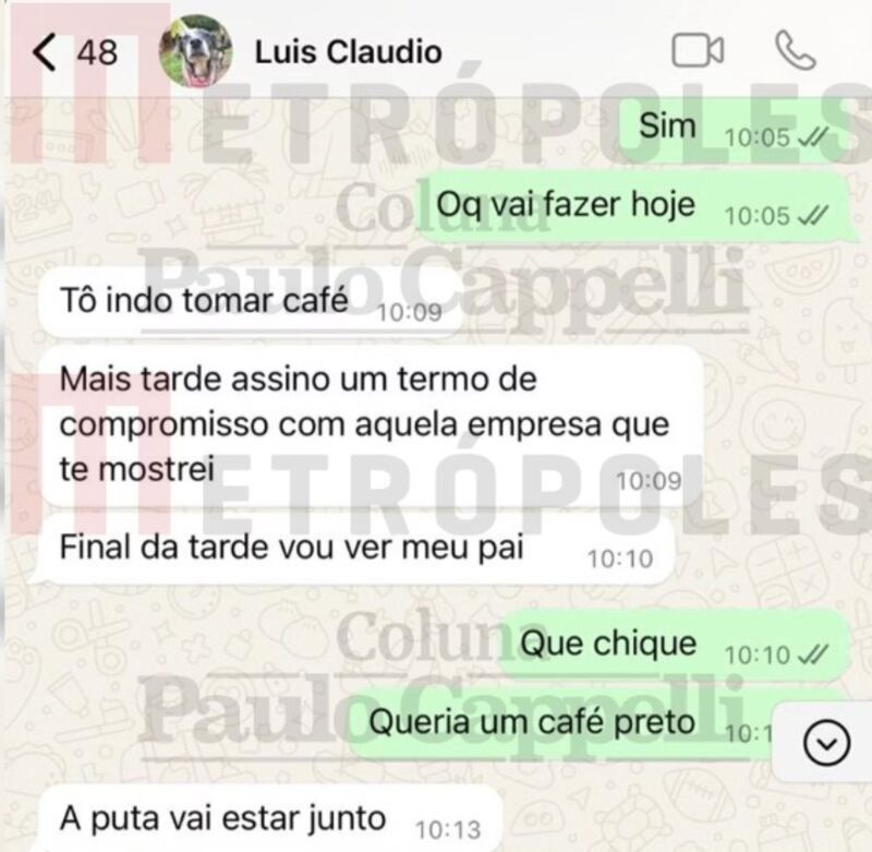 Filho de Lula teria xingado Janja em conversa no WhatsApp; veja o que foi dito