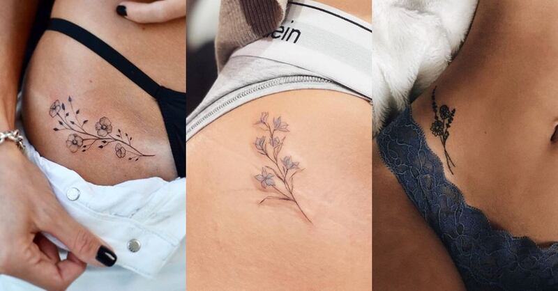 Tatuajes en la cadera para mujeres