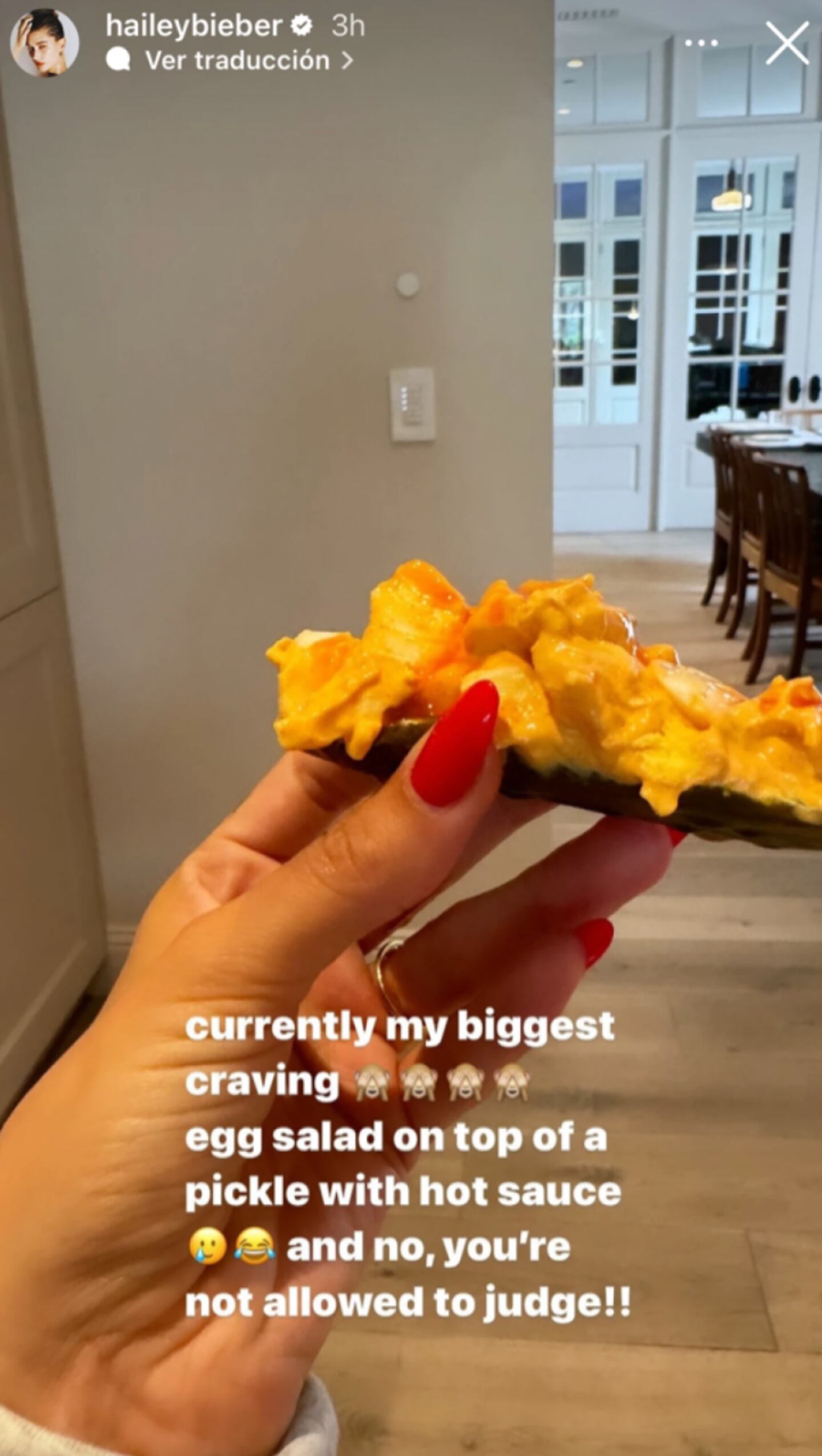 Hailey Bieber compartilha qual é o desejo incomum que teve durante sua ...