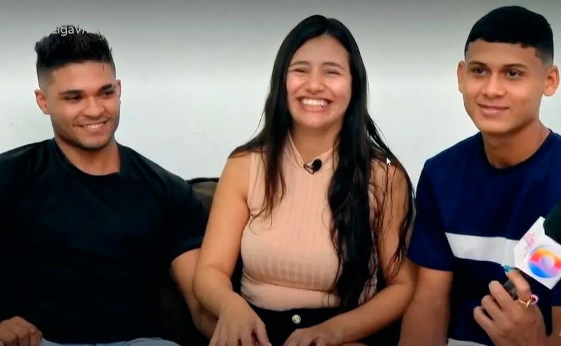 Influenciadora Lary Ingrid e seus dois maridos, Ítalo Silva e João Victor