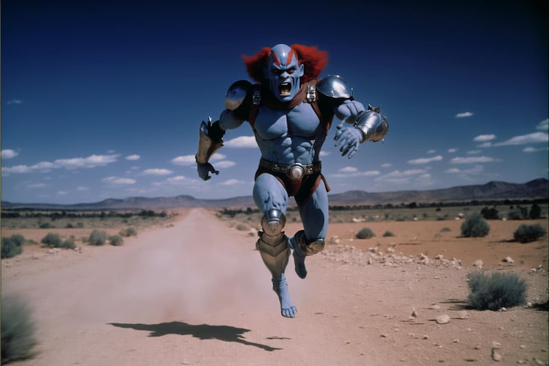 La Inteligencia Artificial de Midjourney crea una serie de retratos que muestran a los Thundercats como una película de la década de los 70.