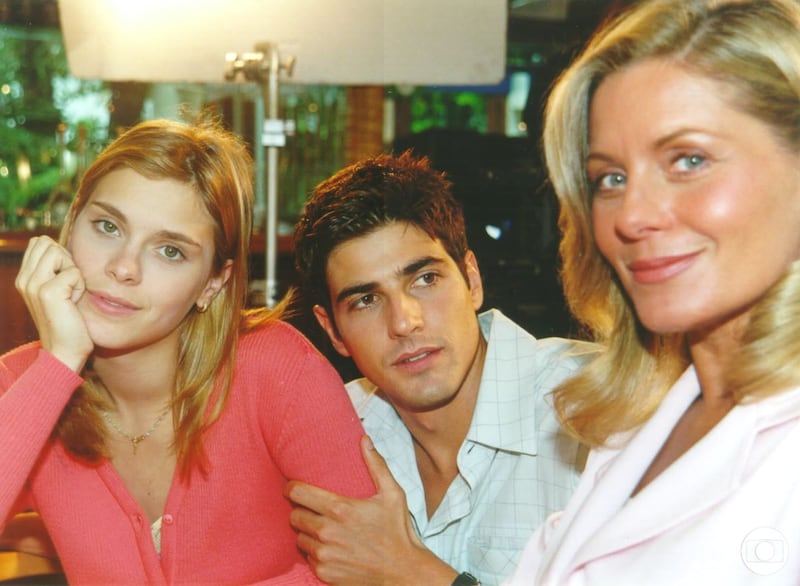 Bastidores da novela Laços de Família (2001)