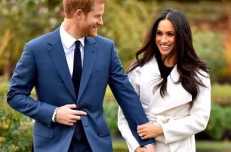 O casal é membro da família real britânica, mas em janeiro de 2020, deixou o cargo de membros sêniores da realeza e se mudou para o sul da Califórnia, nos Estados Unidos, terra natal da duquesa — Foto: @sussexroyal/Instagram/Reprodução