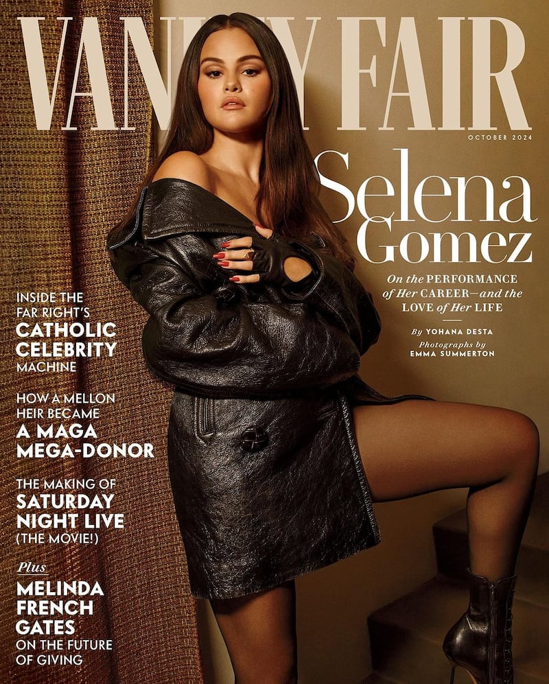 Selena Gomez en portada de revista 'Vanity Fair'