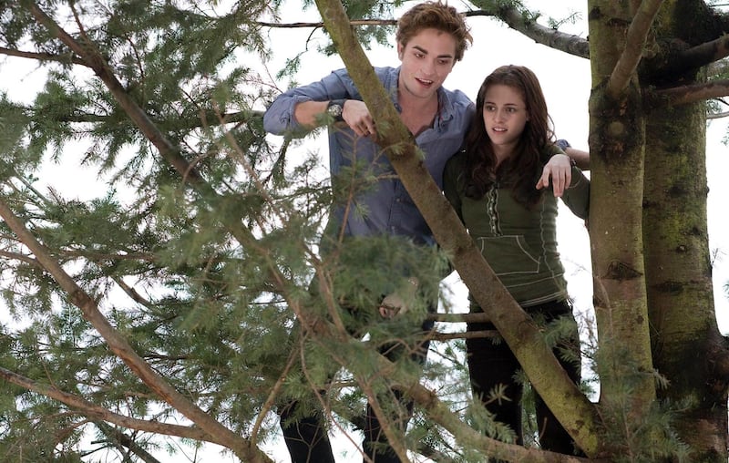 Robert Pattinson y Kristen Stewart en 'Crepúsculo'