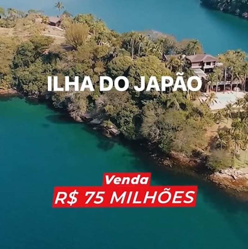 Ilha queridinha de Marquezine é colocada à venda por R$ 75 milhões