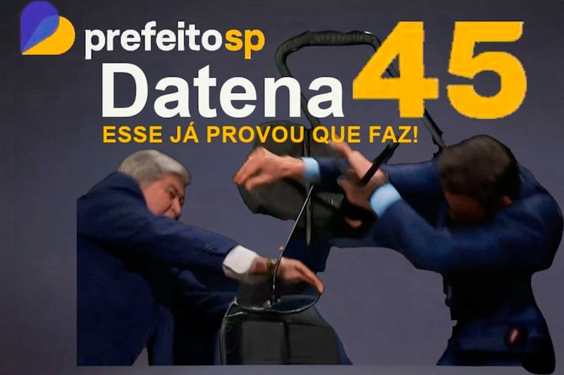 Memes da Agressão  de Datena a Marçal