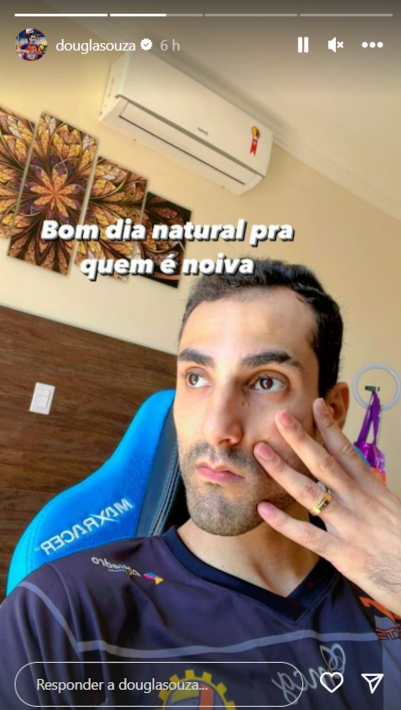 Stories do jogador de vôlei @douglassouza