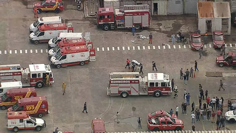 Desabamento deixa pelo menos 15 feridos na Grande São Paulo