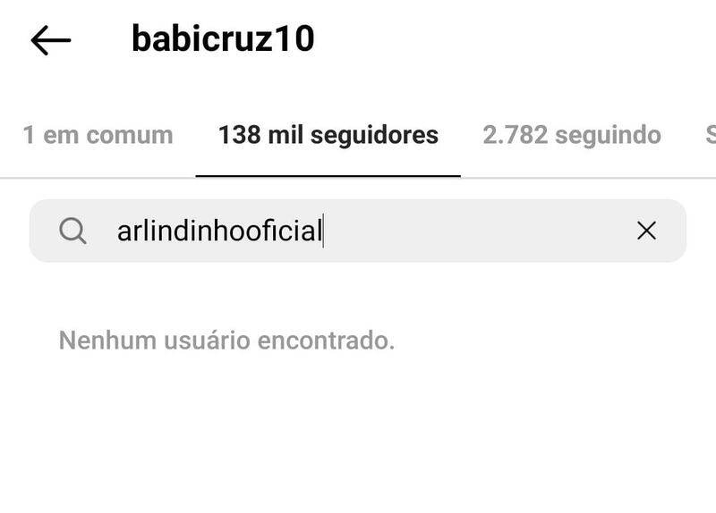 Instagram de Babi Cruz