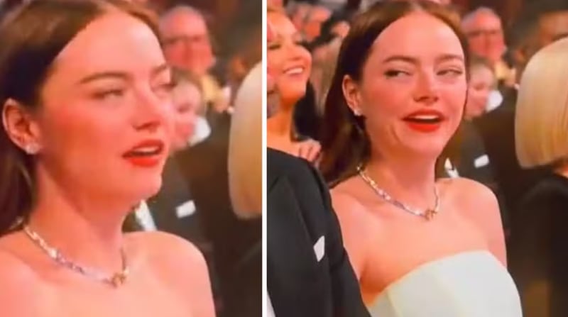 Emma Stone não gostou de piada feita por apresentador do Oscar