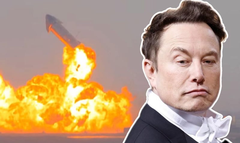 Elon Musk y la explosión de Starship