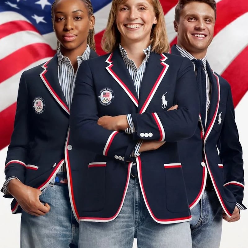 Uniforme de Estados Unidos para los Juegos Olímpicos París 2024.