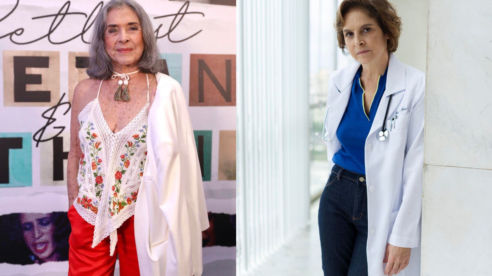As atrizes Betty Faria e Drica Moraes se destacam na próxima novela das 19 horas, Volta por Cima
