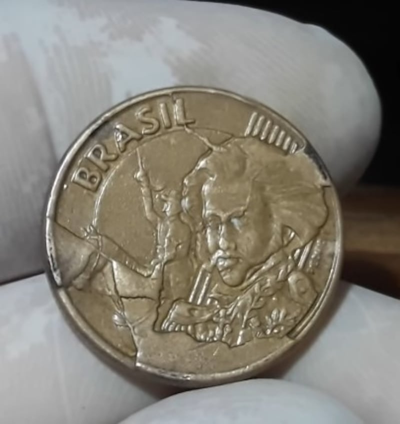 Moeda de 10 centavos rara