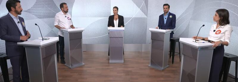 Candidatos à Prefeitura de São Paulo participaram de debate nesta segunda