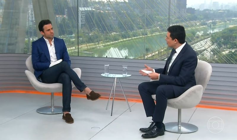 Pablo Marçal foi entrevistado pelo SP1