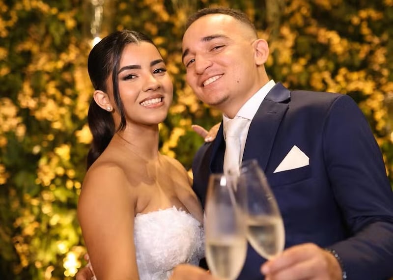 A influenciadora Ary Mirelle postou algumas fotos da cerimônia de casamento no Recife