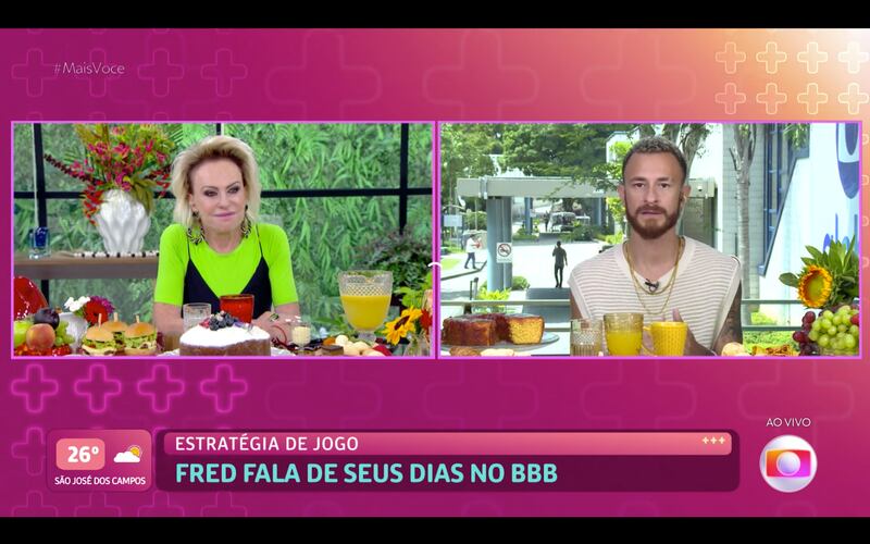 Ana Maria Braga conversa com Fred sobre BBB23