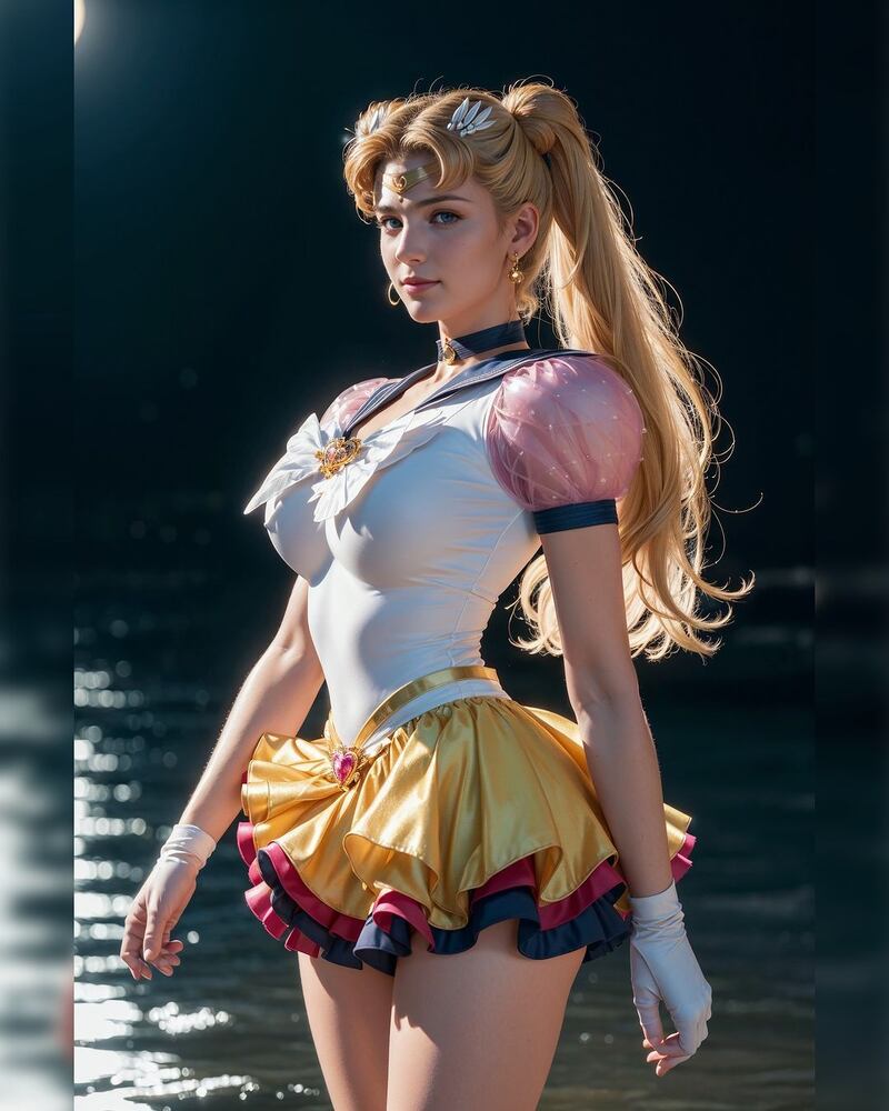 Serena de Sailor Moon. My Smart Arts