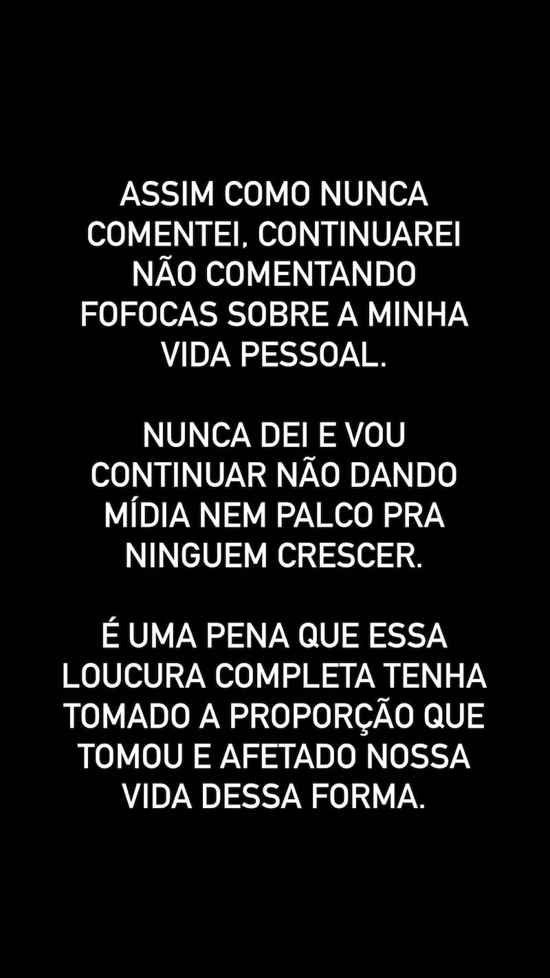 MC Cabelinho fala pela primeira vez após término com Bella Campos