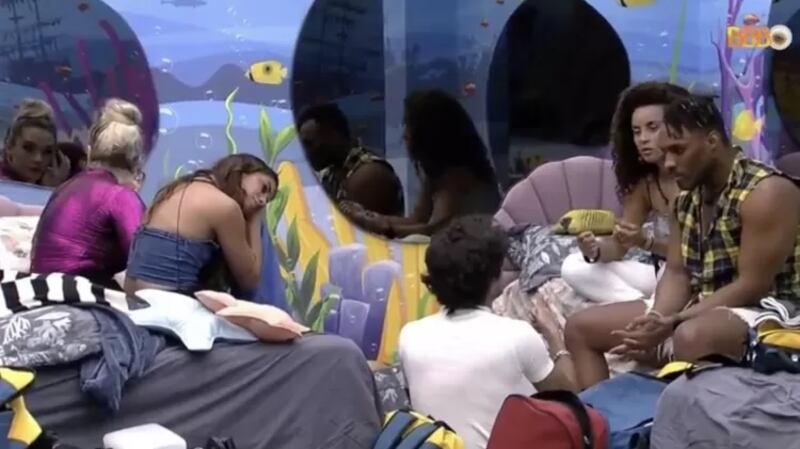 BBB 23: Gabriel Santana ouve conselhos de Fred Nicácio