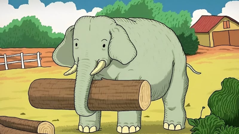 Apenas 1% das pessoas consegue encontrar o animal escondido além do elefante em apenas 11 segundos