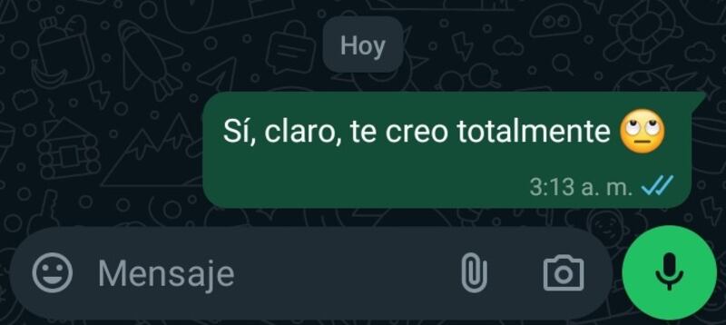 El emoji de carita con los ojos hacia arriba llegó a WhatsApp en el año 2017