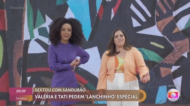 Tati Machado e Valéria se despedem do Encontro e fãs lamentam na web