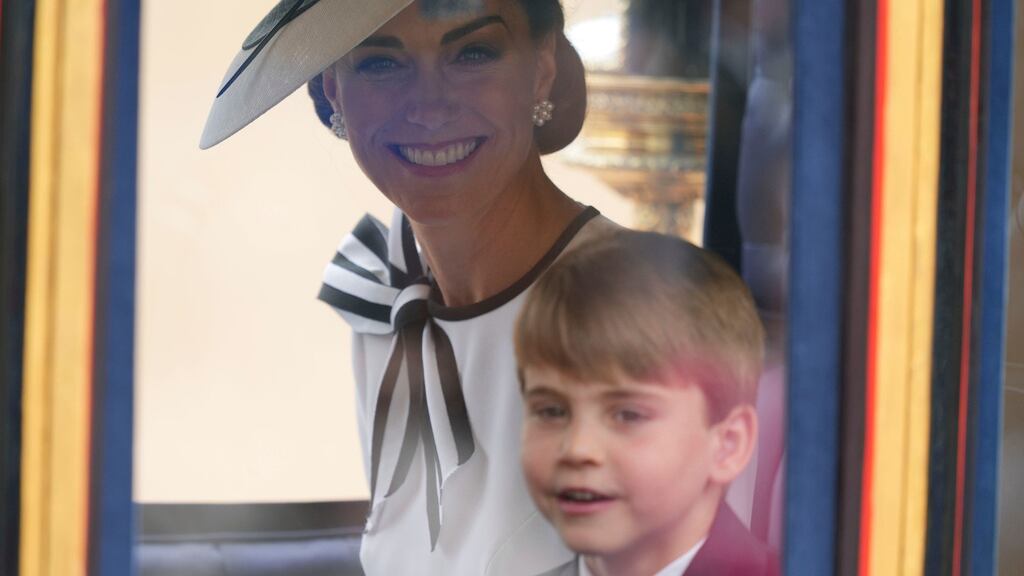 Kate Middleton y el príncipe Louis