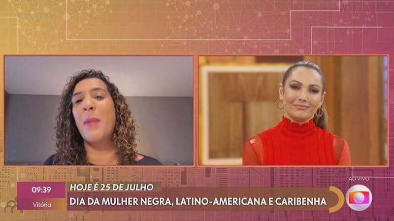 No Encontro, Patrícia Poeta entrevista Anielle Franco