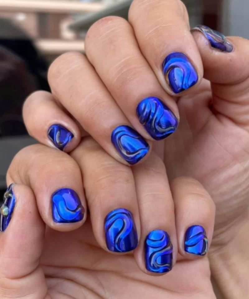 Unhas estilo 3D - reprodução