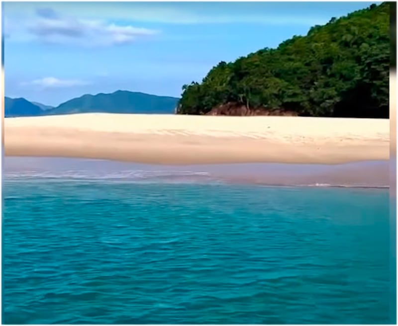 Ilha Almada, no litoral norte de São Paulo