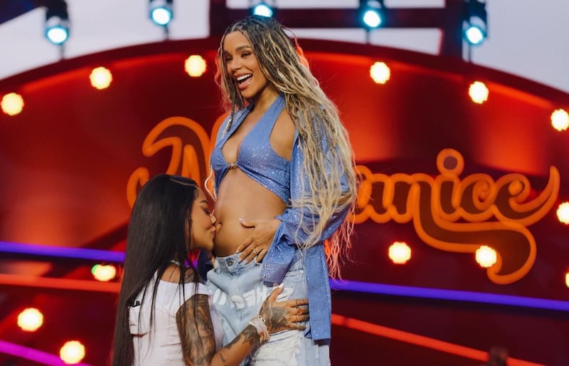 Ludmilla e Bruna Gonçalves grávidas