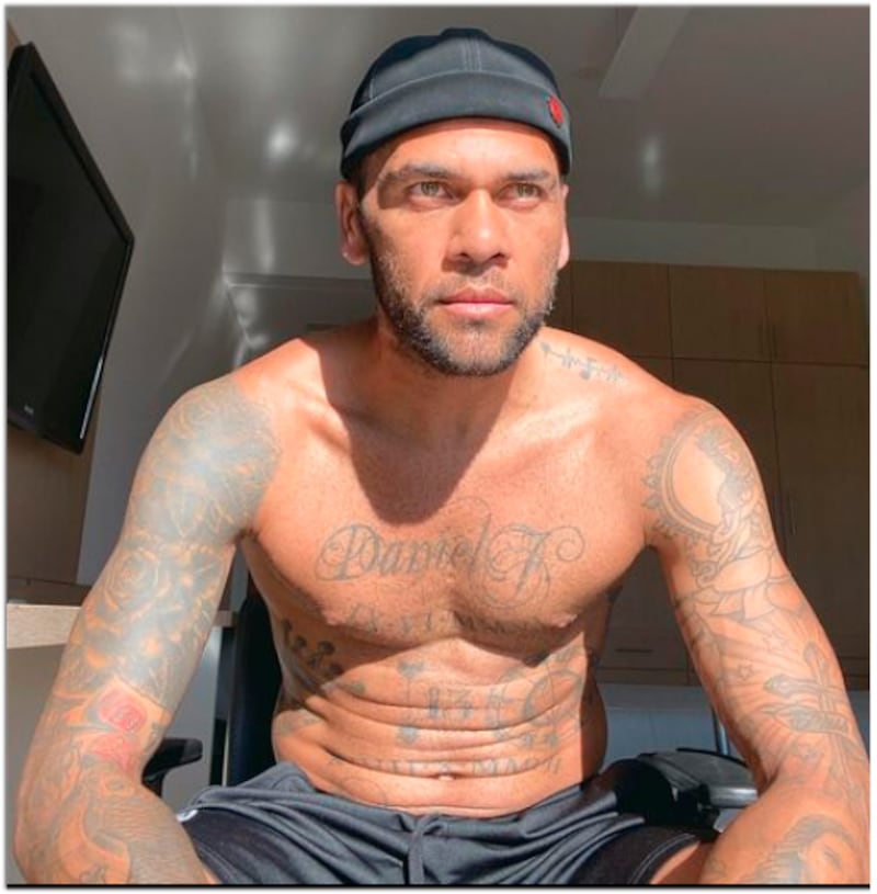 Jogador brasileiro Daniel Alves