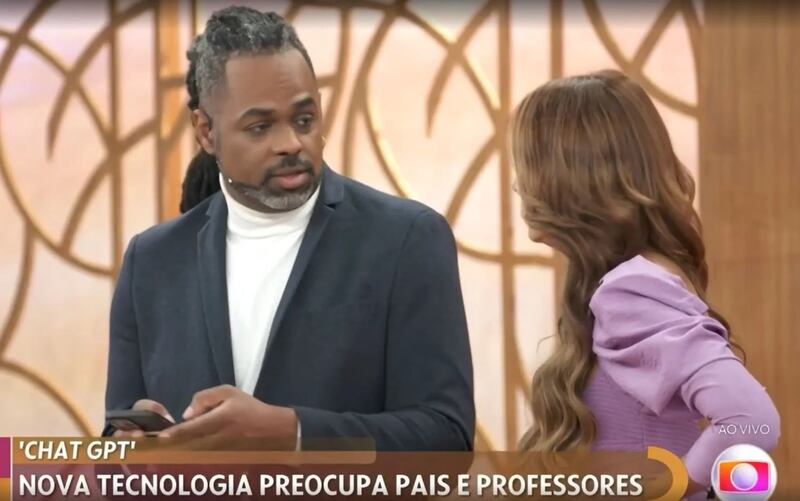 Manoel Soares e Patrícia Poeta vivem clima tenso nos bastidores da Globo