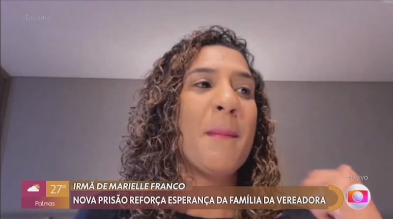 Anielle Franco fala da emoção dos pais ao falar sobre a morte de Marielle