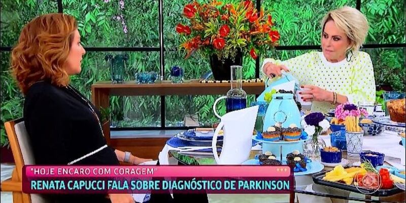 Ana Maria Braga e Renata Capucci se emocionam no Mais Você