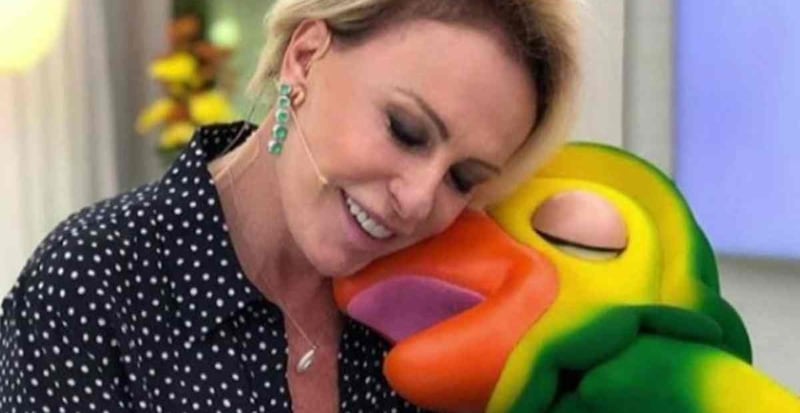 Ana Maria Braga e Tom Veiga no "Mais Você"