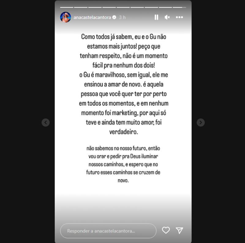 Instagram de Ana Castala