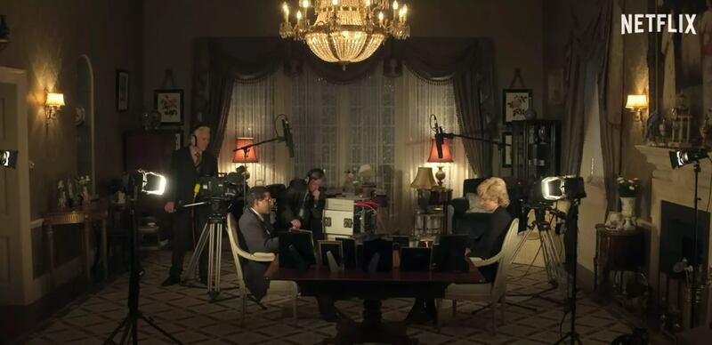 Cena entrevista Panorama - The Crown