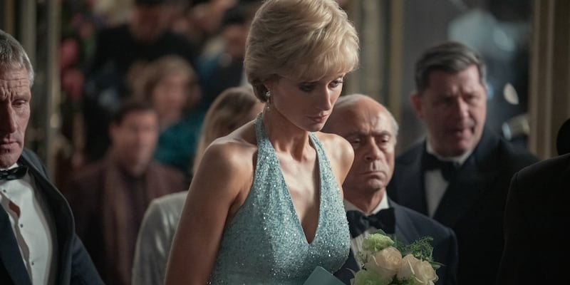 Elizabeth Debicki como Diana, princesa de Gales, em 'The Crown', temporada 5