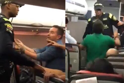 Passageiro bêbado deu um tapa em um policial dentro de um avião 